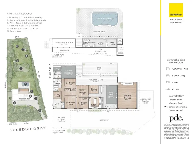 Floorplan of Homely house listing, 35 Thredbo Drive, Worongary QLD 4213