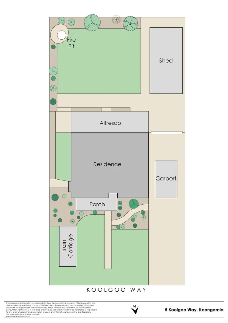 Floorplan of Homely house listing, 5 Koolgoo Way, Koongamia WA 6056