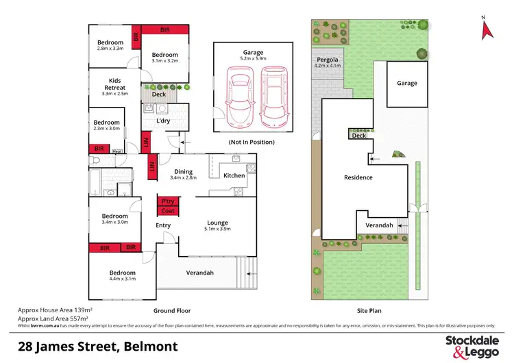 Floorplan of Homely house listing, 28 James Street, Belmont VIC 3216