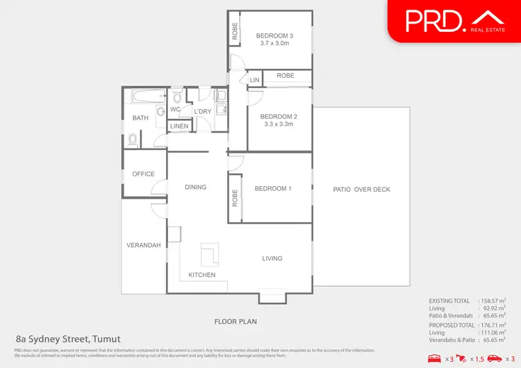 Floorplan of Homely house listing, 8A Sydney Street, Tumut NSW 2720