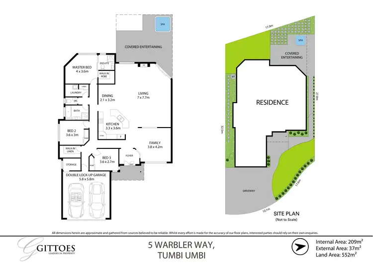 Floorplan of Homely house listing, 5 Warbler Way, Tumbi Umbi NSW 2261