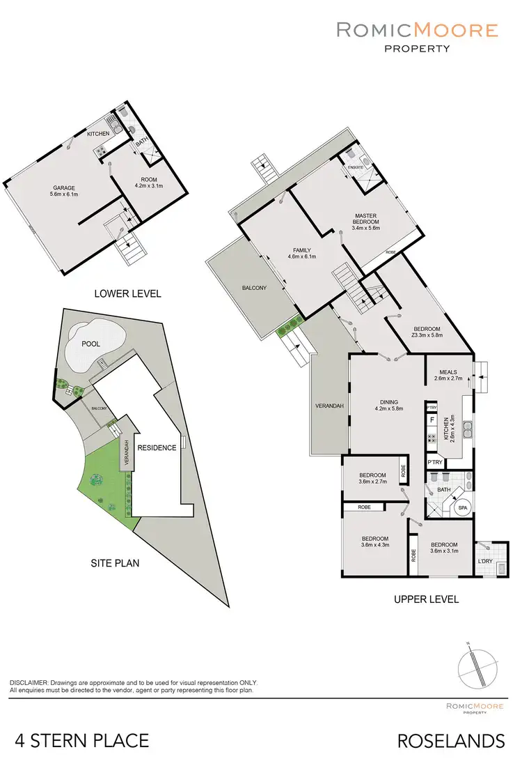 Floorplan of Homely house listing, 4 Stern Place, Roselands NSW 2196