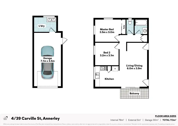 Floorplan of Homely unit listing, 4/39 Carville Street, Annerley QLD 4103