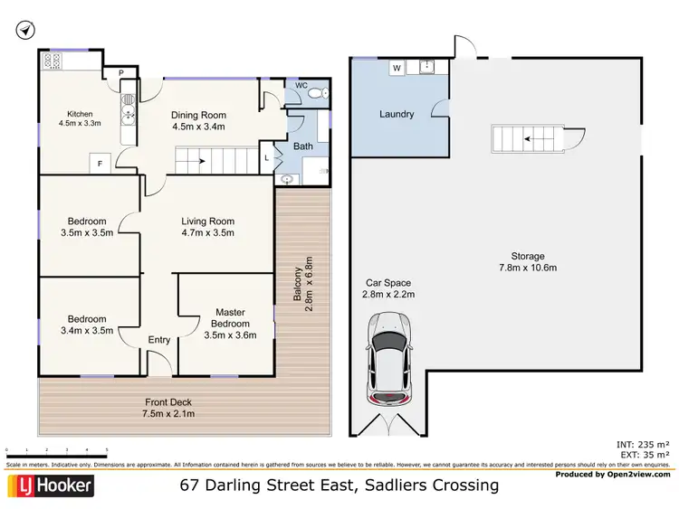 Floorplan of Homely house listing, 67 Darling Street East, Sadliers Crossing QLD 4305