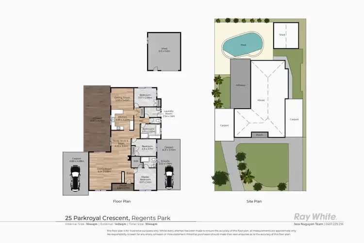 Floorplan of Homely house listing, 25 Parkroyal Crescent, Regents Park QLD 4118