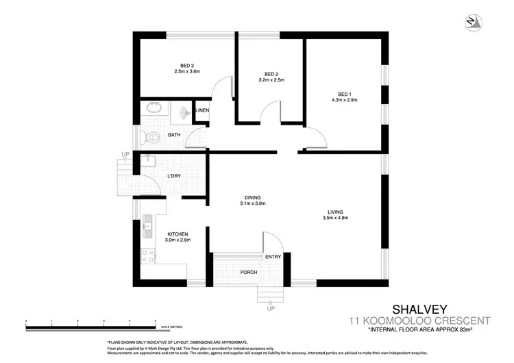 Floorplan of Homely house listing, 11 Koomooloo Cres, Shalvey NSW 2770
