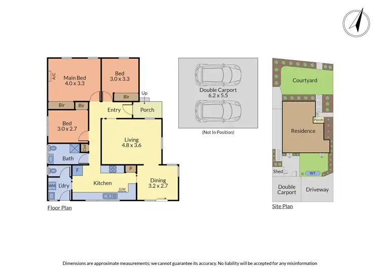 Floorplan of Homely unit listing, 1/1780 Ferntree Gully Road, Ferntree Gully VIC 3156