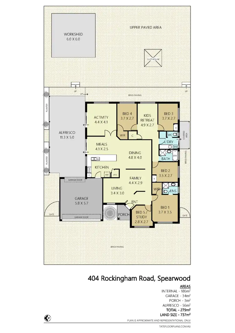 Floorplan of Homely house listing, 404 Rockingham Road, Spearwood WA 6163