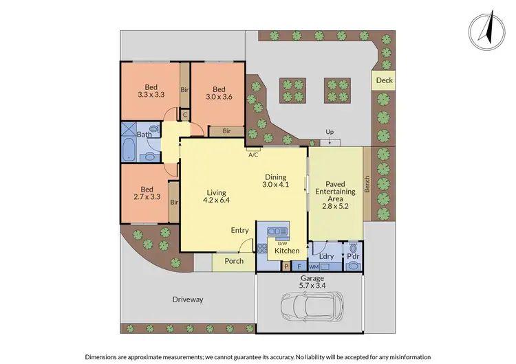 Floorplan of Homely unit listing, 3/22 Francis Crescent, Ferntree Gully VIC 3156