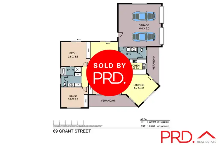 Floorplan of Homely house listing, 69 Grant Street, Tamworth NSW 2340