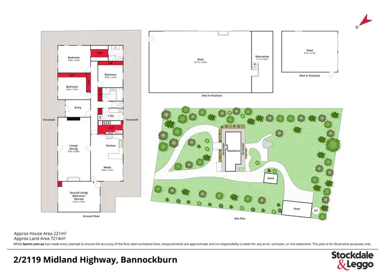 Floorplan of Homely house listing, 2/2119 Midland Highway, Bannockburn VIC 3331