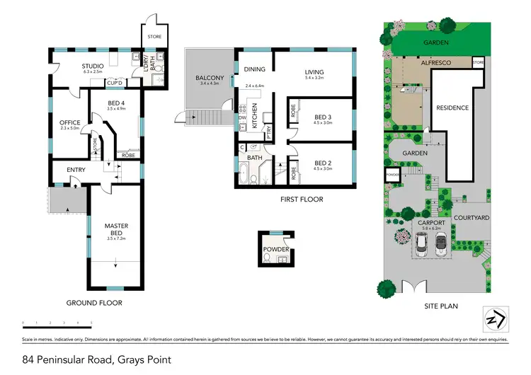 Floorplan of Homely house listing, 84 Peninsular Road, Grays Point NSW 2232