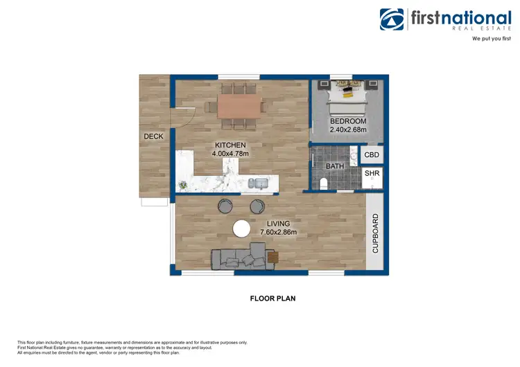Floorplan of Homely house listing, Site 7 Cudgegong Waters Park, Mudgee NSW 2850