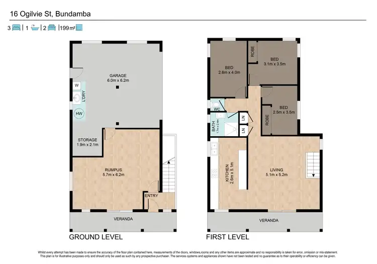 Floorplan of Homely house listing, 16 Ogilvie Street, Bundamba QLD 4304