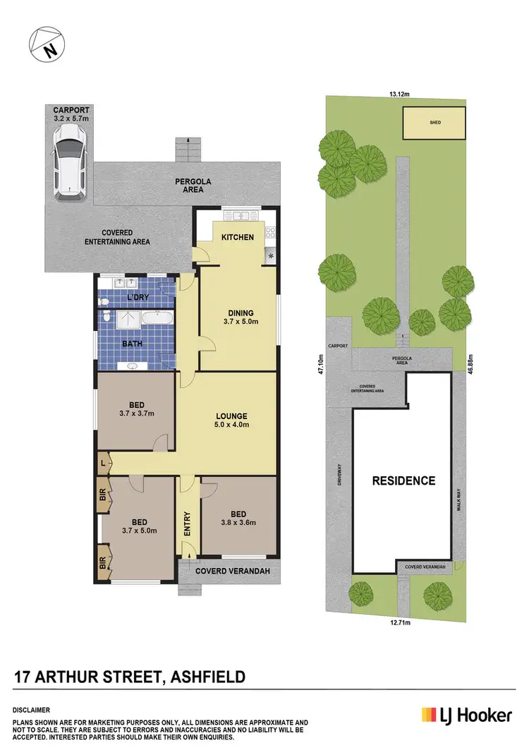 Floorplan of Homely house listing, 17 Arthur Street, Ashfield NSW 2131