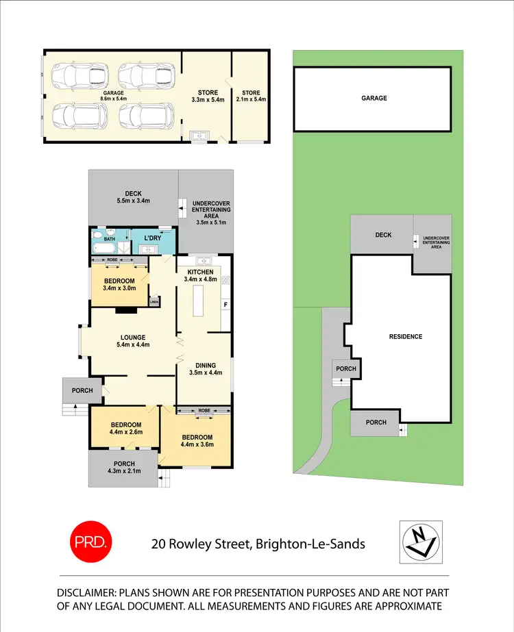 Floorplan of Homely house listing, 20 Rowley Street, Brighton Le Sands NSW 2216