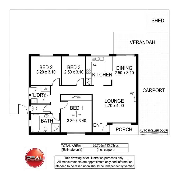 Floorplan of Homely house listing, 4/38 Ivelearly Avenue, Salisbury East SA 5109