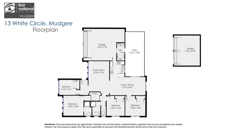 Floorplan of Homely house listing, 13 White Circle, Mudgee NSW 2850