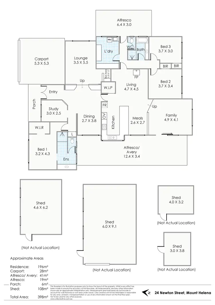Floorplan of Homely house listing, 24 Newton Street, Mount Helena WA 6082