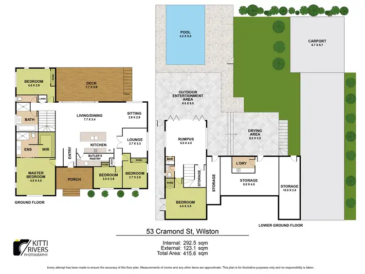 Floorplan of Homely house listing, 53 Cramond Street, Wilston QLD 4051