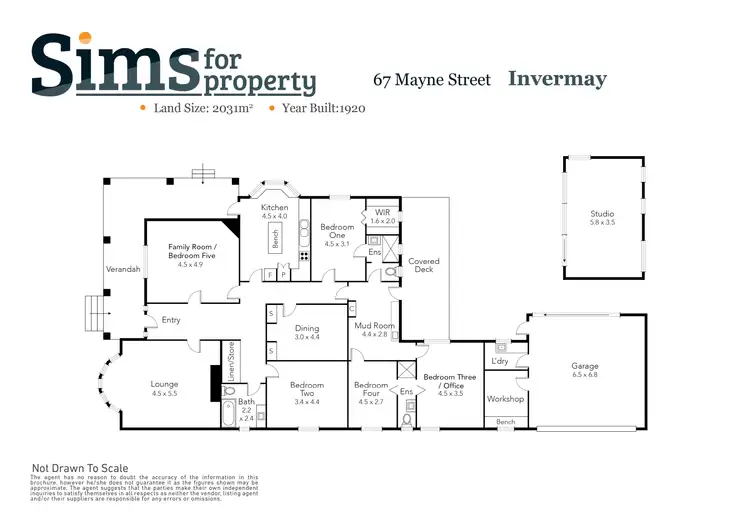 Floorplan of Homely house listing, 67 Mayne Street, Invermay TAS 7248