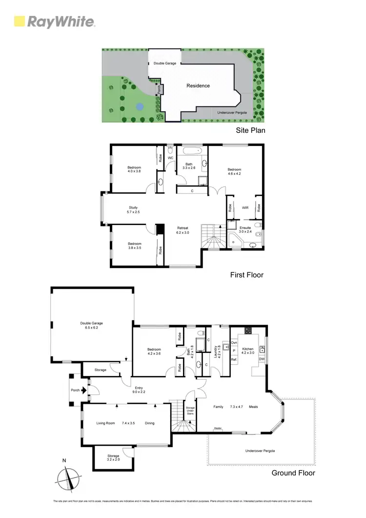 Floorplan of Homely house listing, 4 Tintern Grove, Cheltenham VIC 3192