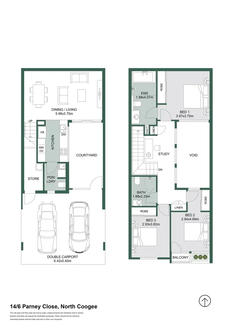 Floorplan of Homely unit listing, 14/6 Parney Close, North Coogee WA 6163