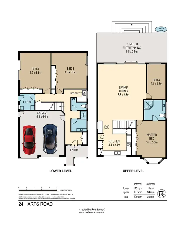Floorplan of Homely house listing, 24 Harts Road, Indooroopilly QLD 4068