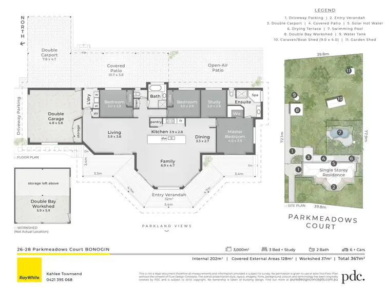 Floorplan of Homely house listing, 26-28 Parkmeadows Court, Bonogin QLD 4213