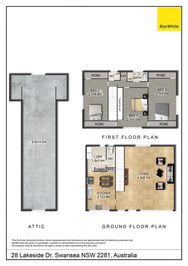 Floorplan of Homely house listing, 28 Lakeside Drive, Swansea NSW 2281