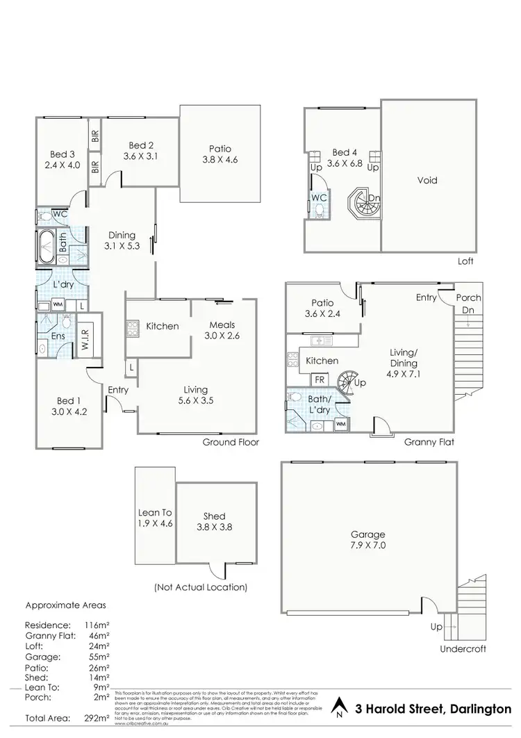 Floorplan of Homely house listing, 3 Harold Street, Darlington WA 6070