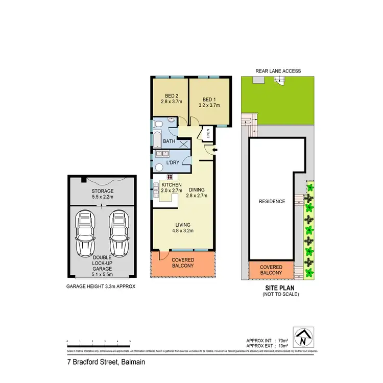 Floorplan of Homely house listing, 7 Bradford Street, Balmain NSW 2041