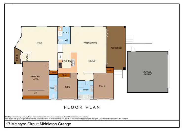 Floorplan of Homely house listing, 17 Mcintyre Circuit, Middleton Grange NSW 2171