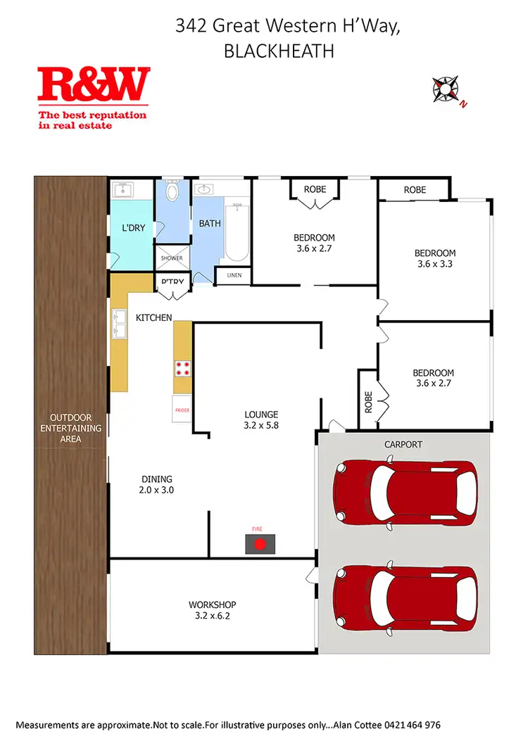 Floorplan of Homely house listing, 342 Great Western Highway, Blackheath NSW 2785
