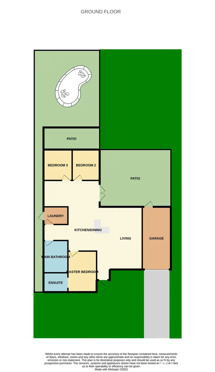Floorplan of Homely house listing, Address available on request