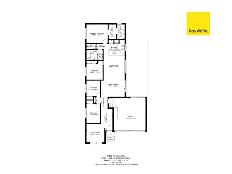 Floorplan of Homely house listing, 15 Finch Close, Dakabin QLD 4503