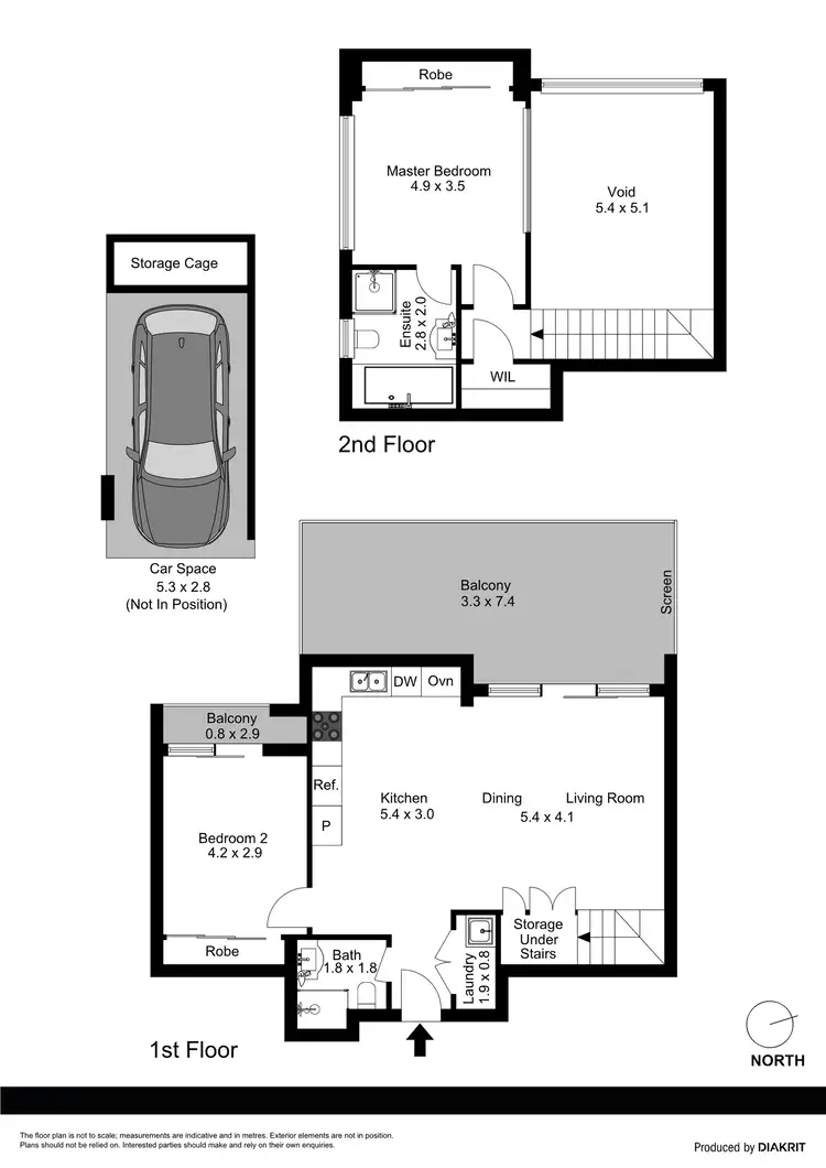 Floorplan of Homely apartment listing, 32/5 Citrus Avenue, Hornsby NSW 2077