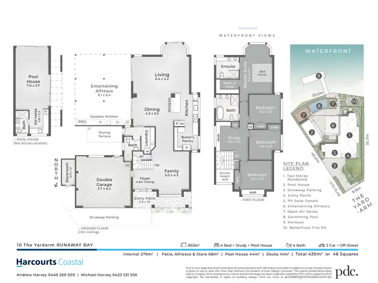 Floorplan of Homely house listing, 10 The Yardarm, Runaway Bay QLD 4216