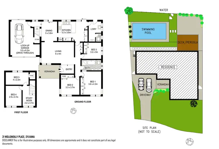 Floorplan of Homely house listing, 21 Wollondilly Place, Sylvania Waters NSW 2224