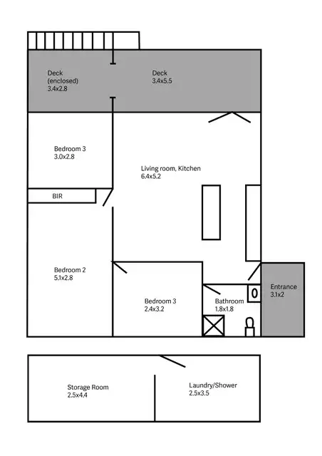 Floorplan of Homely house listing, 25 Beach Crescent, Greens Beach TAS 7270