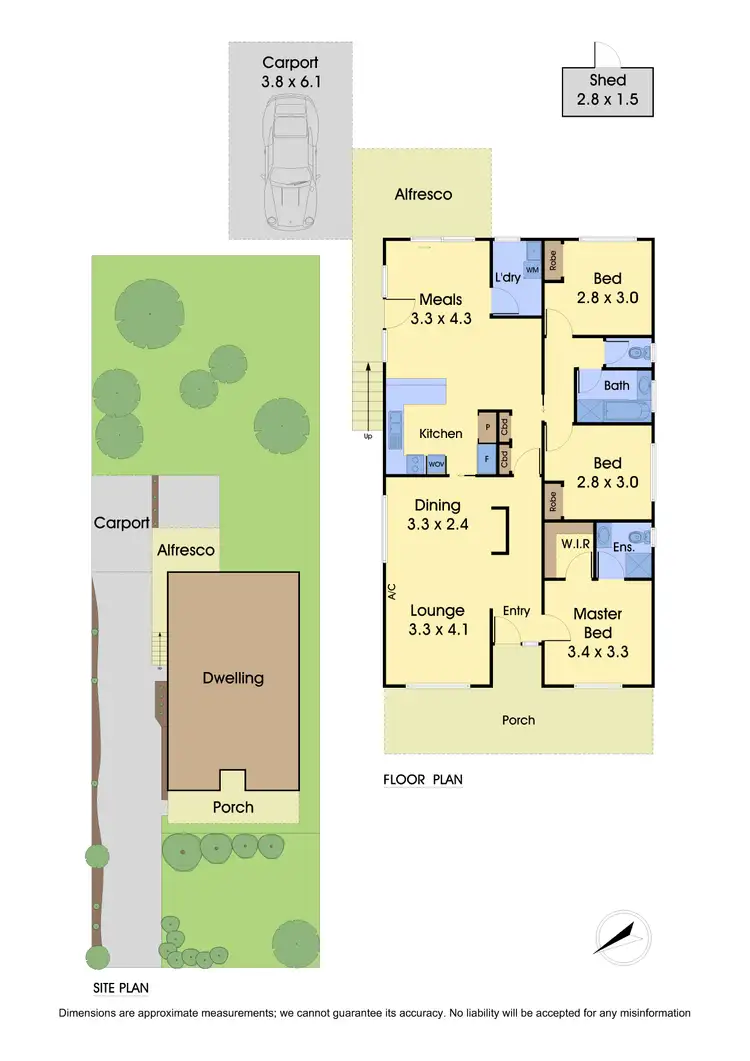 Floorplan of Homely house listing, 10 Thornton Street, Macleod VIC 3085