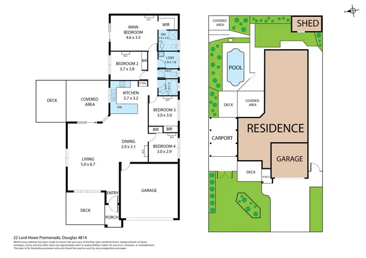 Floorplan of Homely house listing, 22 Lord Howe Promenade, Douglas QLD 4814