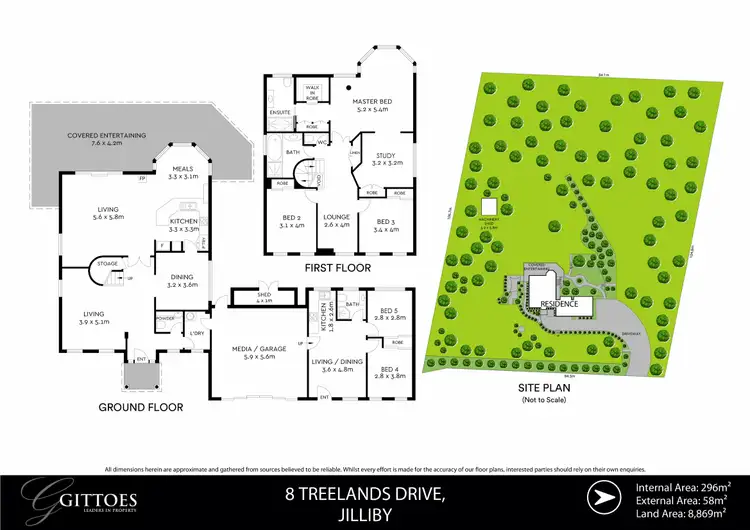 Floorplan of Homely rural property listing, 8 Treelands Drive, Jilliby NSW 2259