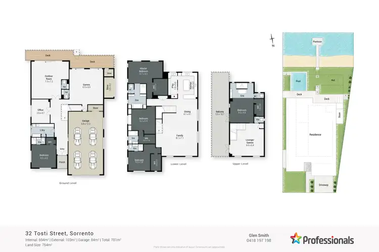 Floorplan of Homely house listing, 32 Tosti Street, Sorrento QLD 4217