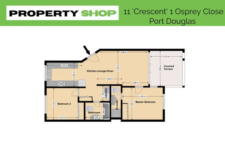 Floorplan of Homely apartment listing, 11/1 Osprey Close, Port Douglas QLD 4877