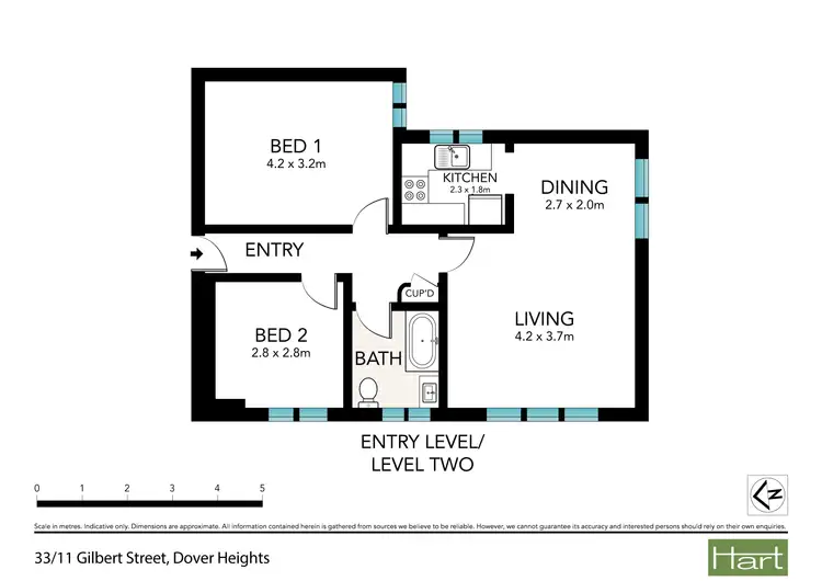Floorplan of Homely apartment listing, 33/11-15 Gilbert Street, Dover Heights NSW 2030