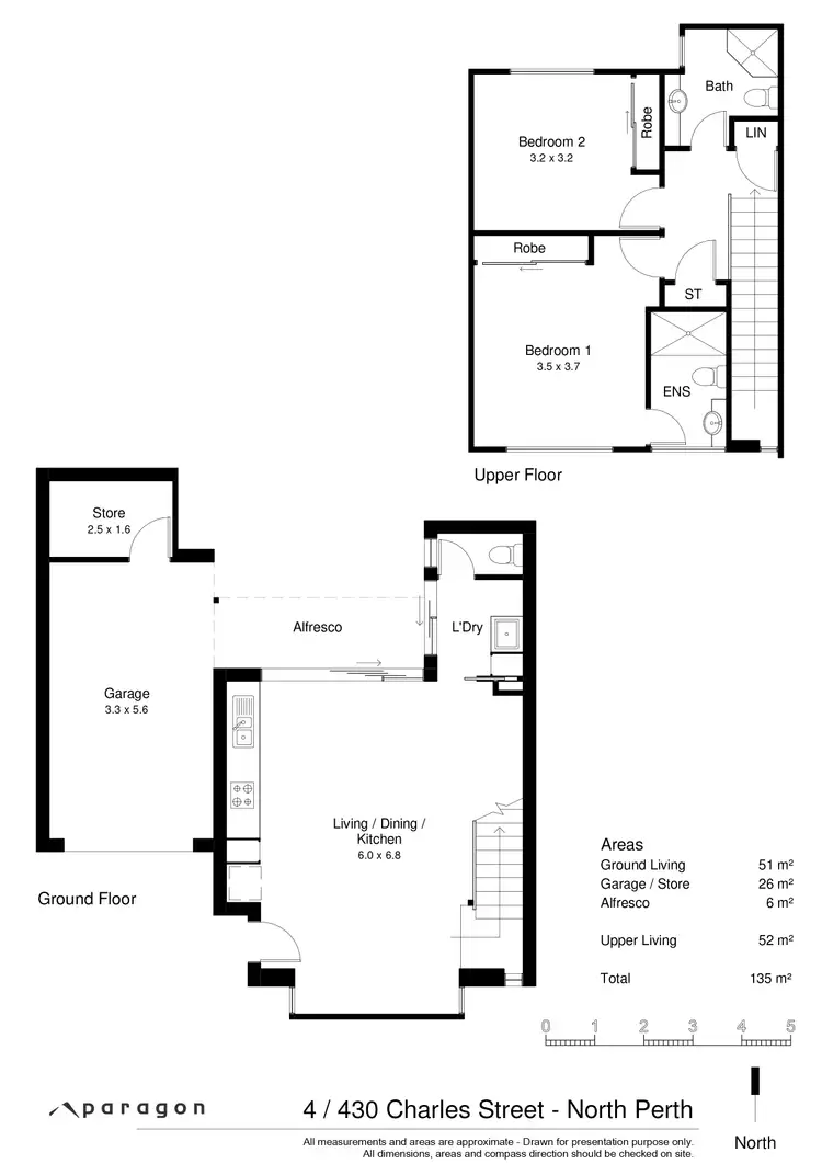 Floorplan of Homely house listing, 4/430 Charles Street, North Perth WA 6006