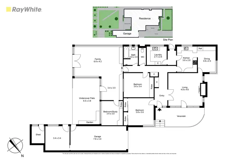 Floorplan of Homely house listing, 10 Barnet Street, Highett VIC 3190