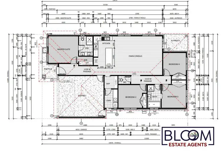 Floorplan of Homely house listing, 8 Mewat Circuit, Thornhill Park VIC 3335