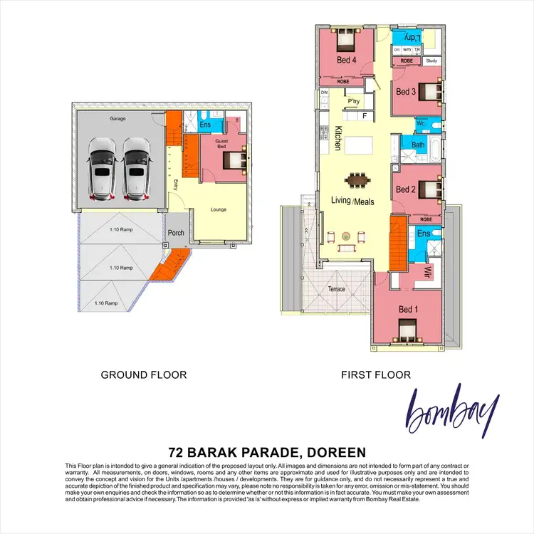 Floorplan of Homely house listing, 72 Barak Parade, Doreen VIC 3754